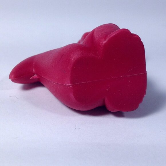 Vintage Flintstones Small Dino Rubber Toy Cereal Prize Hanna Barbera 1987 2 inch - Picture 6 of 9